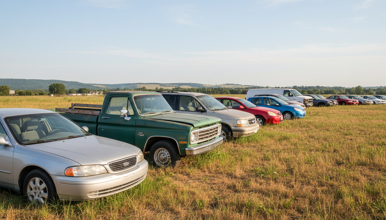 Junk Cars processing